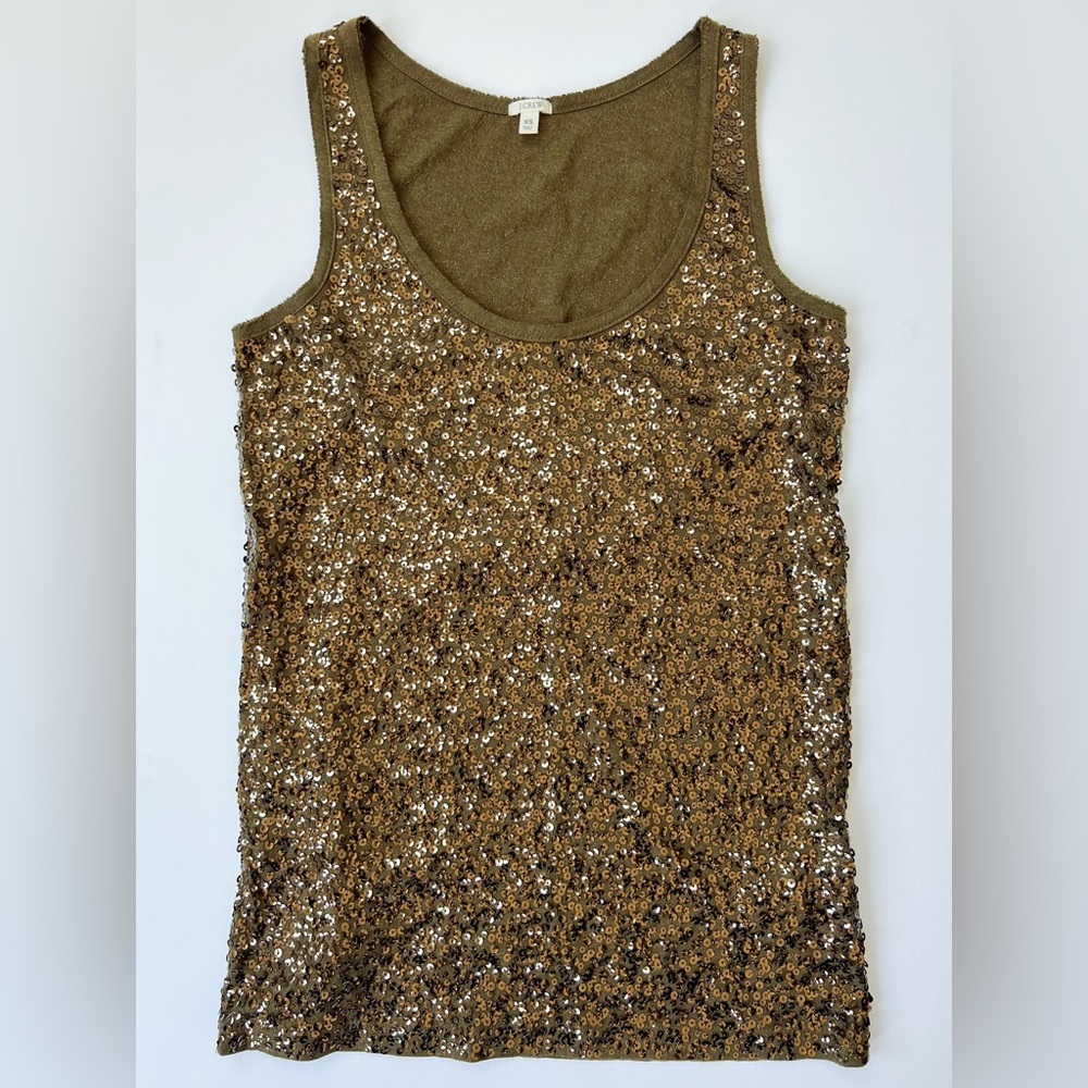 J.Crew : Sequin Tank Top